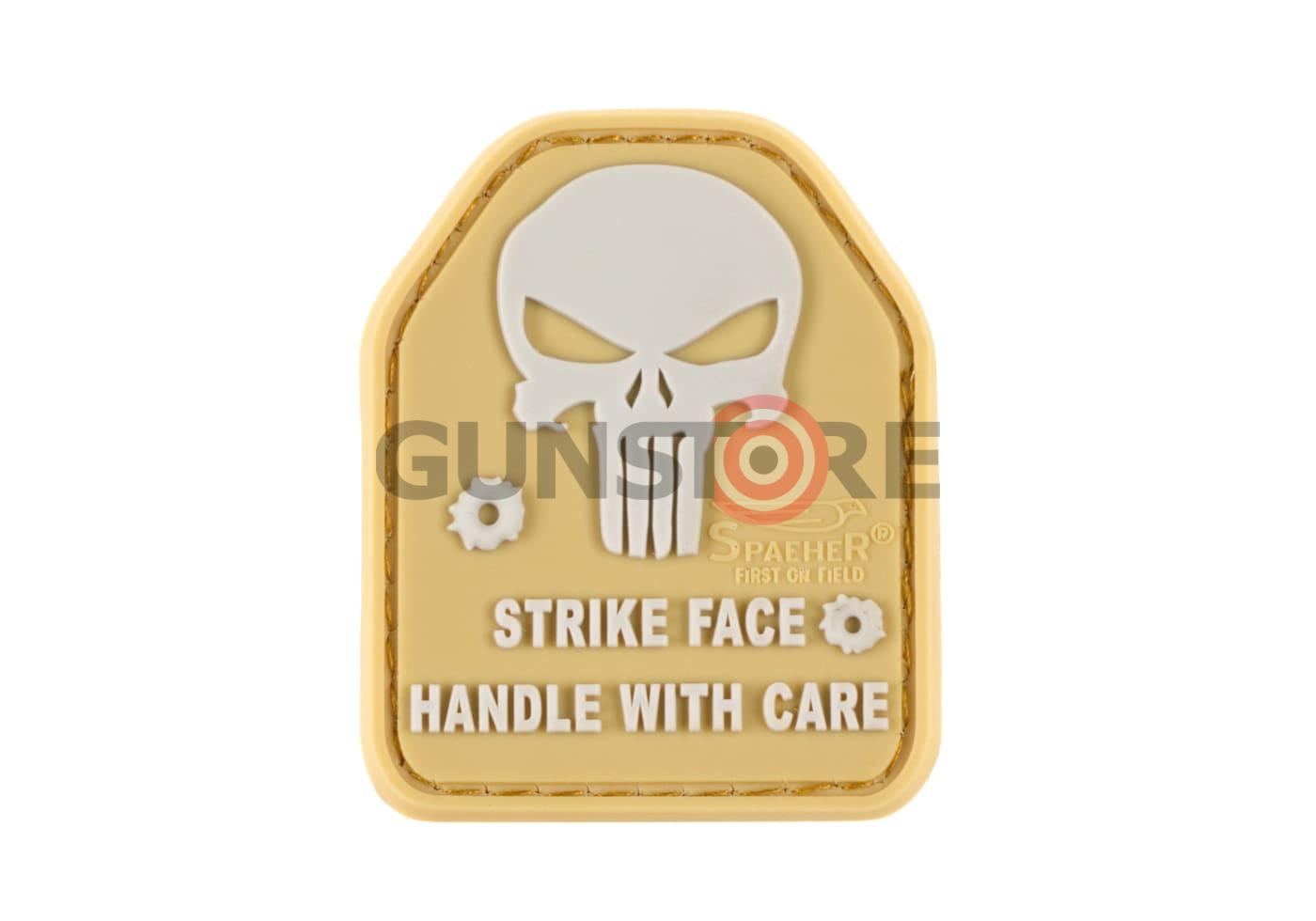 SAPI Skull Rubber Patch Desert