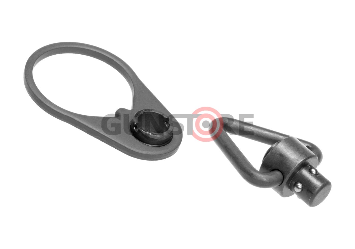 End Plate QD Sling Mount with Sling Swivel