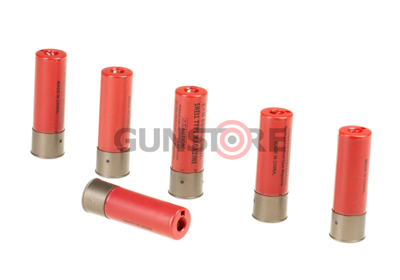 Shells CM350 30rds 6-pack Red