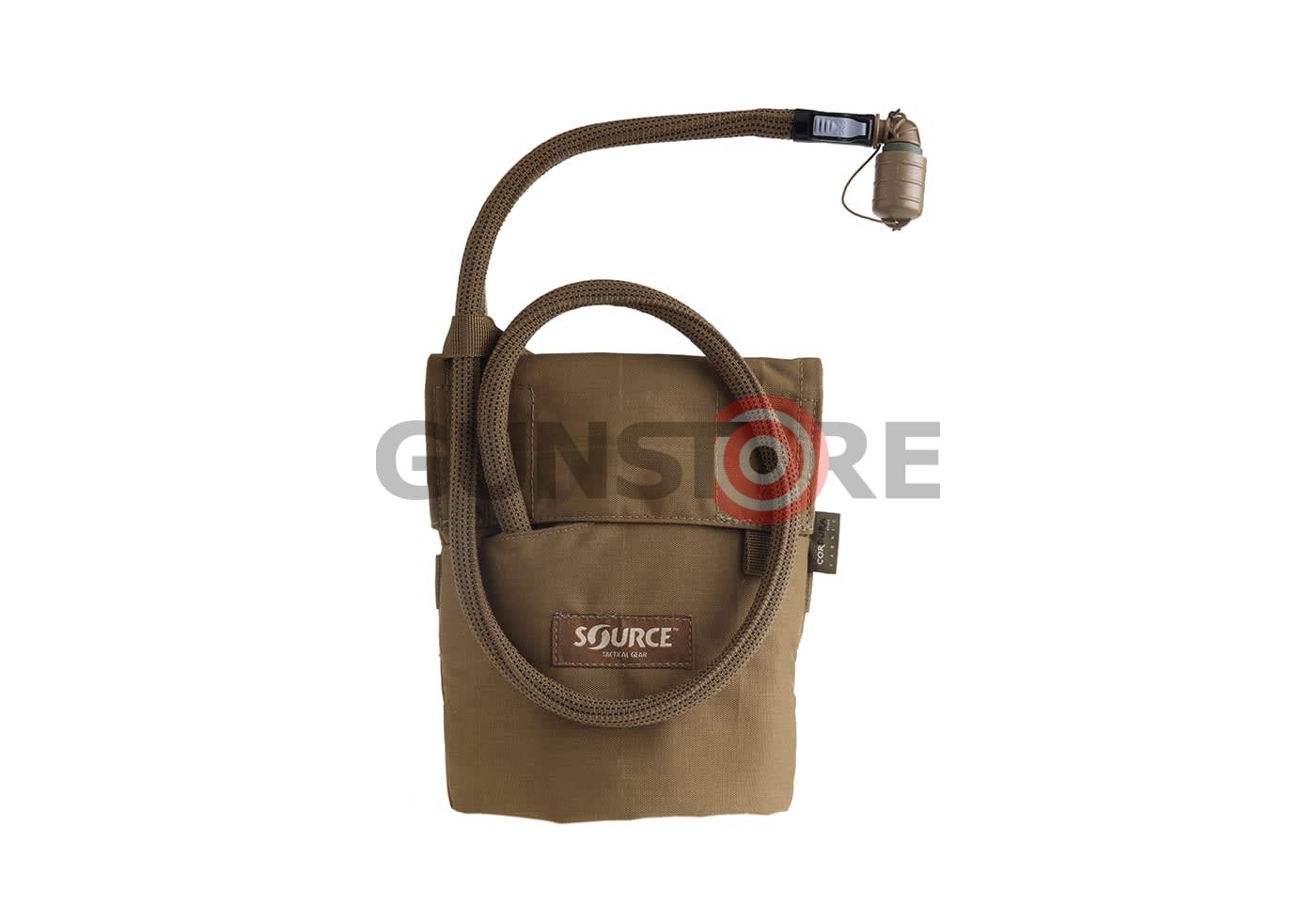 Kangaroo 1L Collapsible Canteen with Pouch Coyote