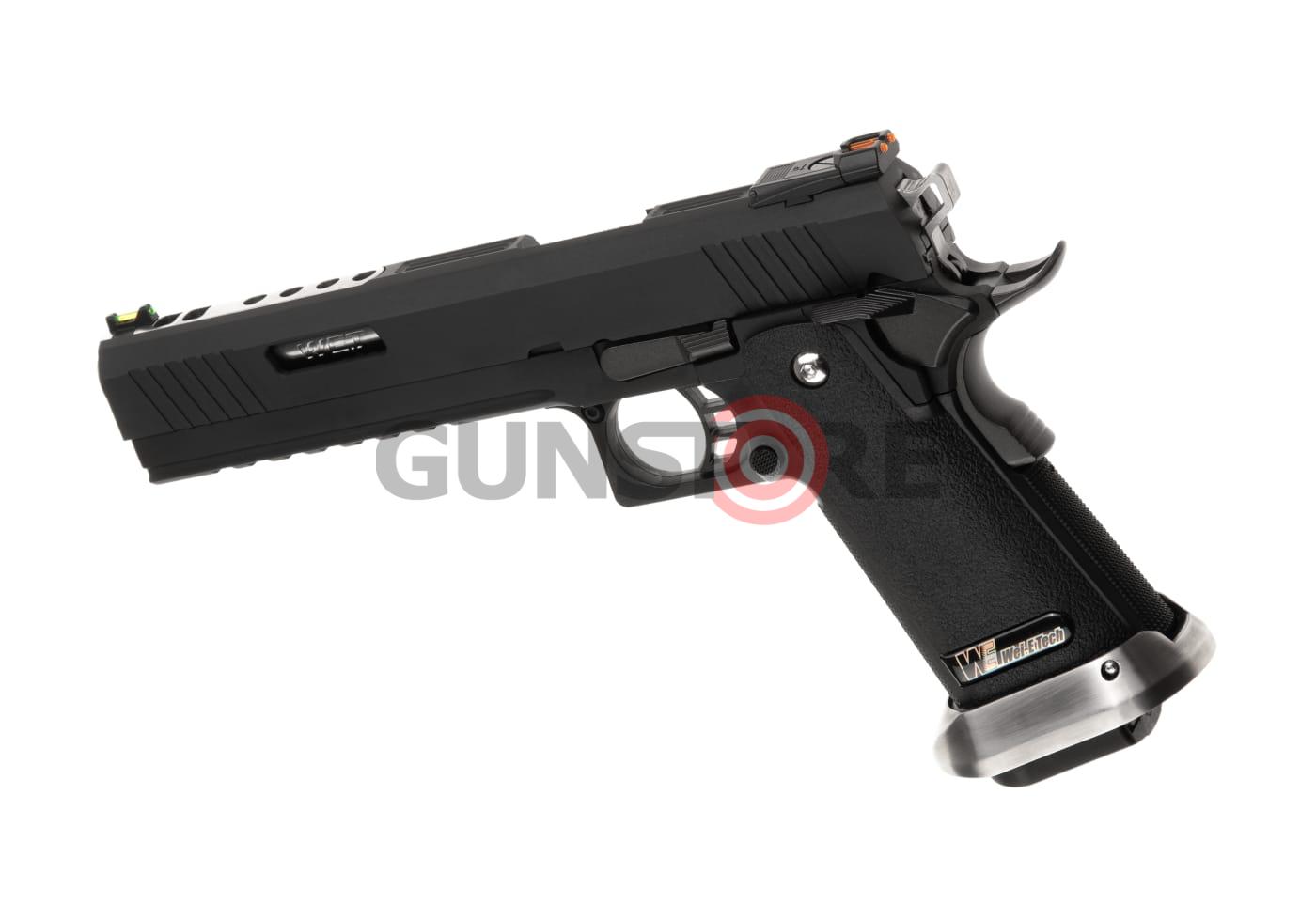 Fotografia: Hi-Capa 6 Force A Silver Barrel Full Metal GBB