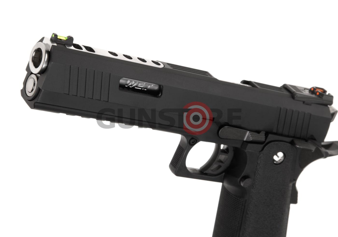 Fotografia: Hi-Capa 6 Force A Silver Barrel Full Metal GBB