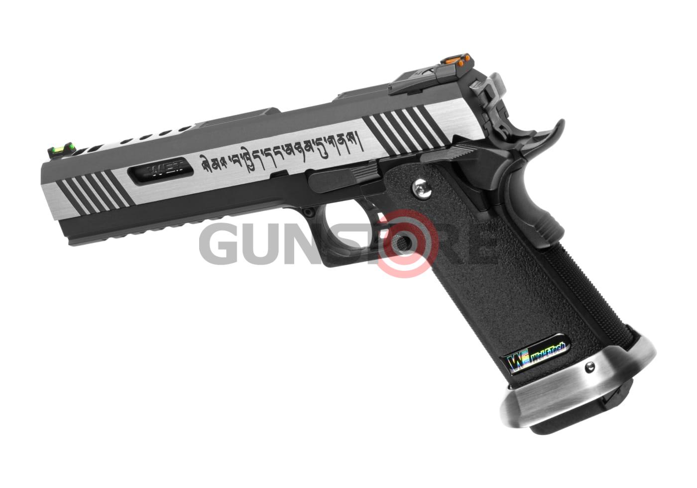 Fotografia: Hi-Capa 6 Force A Silver Barrel Full Metal GBB