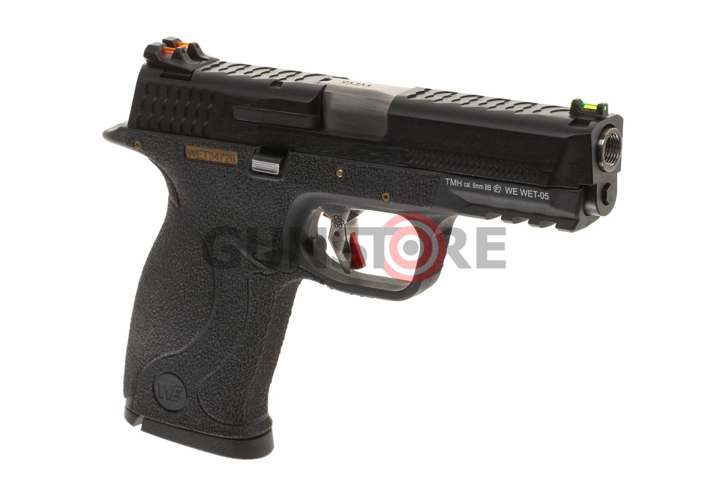 WET-05 BK Black Barrel Metal Version GBB