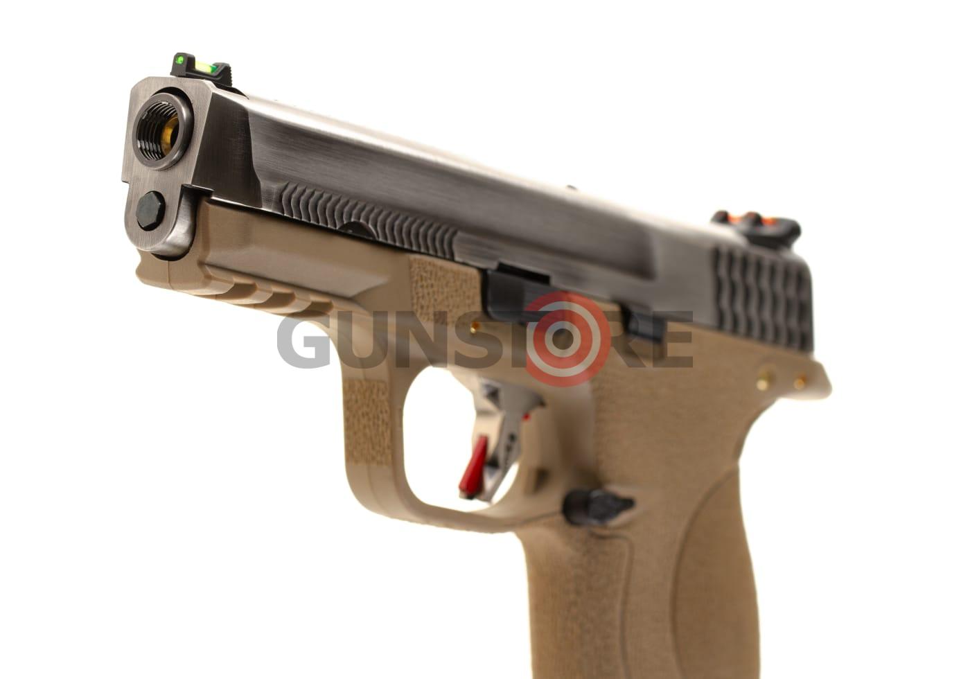 Fotografia: WET-05 SV Silver Barrel Metal Version GBB