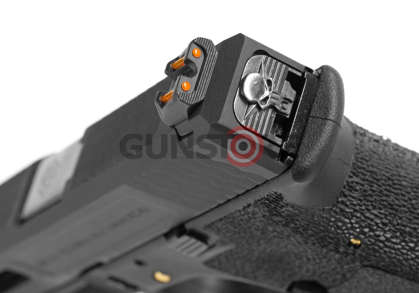 Fotografia: G-Force 17 BK Silver Barrel Metal Version GBB