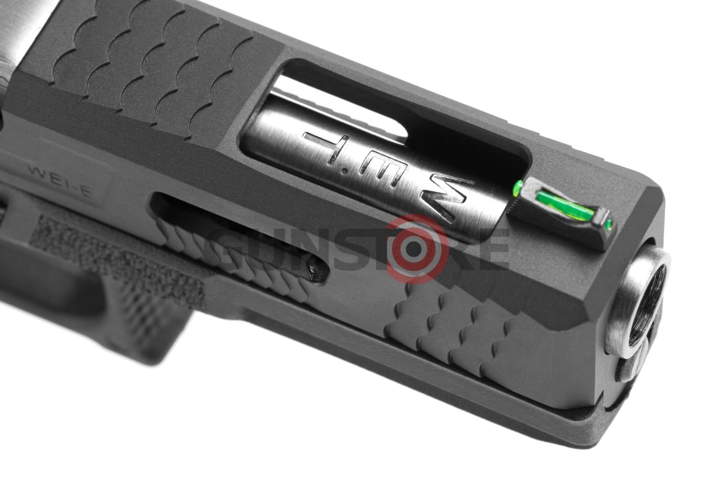 Fotografia: G-Force 17 BK Silver Barrel Metal Version GBB