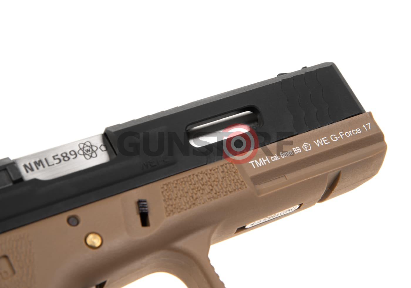 Fotografia: G-Force 17 BK Silver Barrel Metal Version GBB