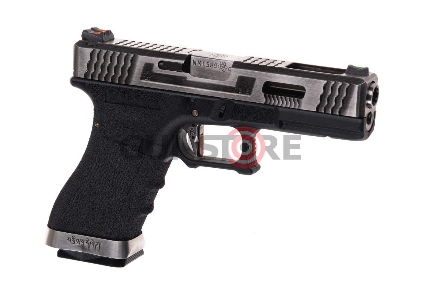 G-Force 17 SV Silver Barrel Metal Version GBB
