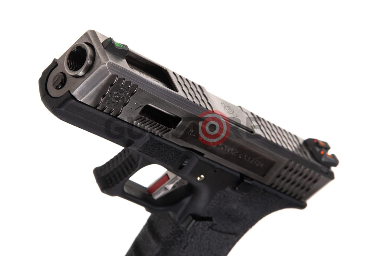 Fotografia: G-Force 17 SV Silver Barrel Metal Version GBB