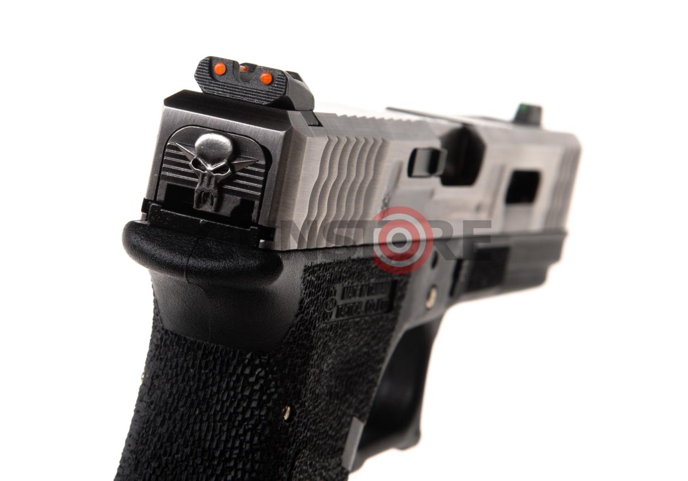 Fotografia: G-Force 17 SV Silver Barrel Metal Version GBB