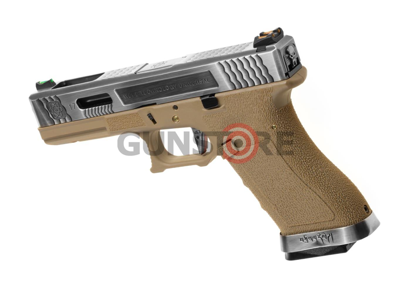 Fotografia: G-Force 17 SV Silver Barrel Metal Version GBB