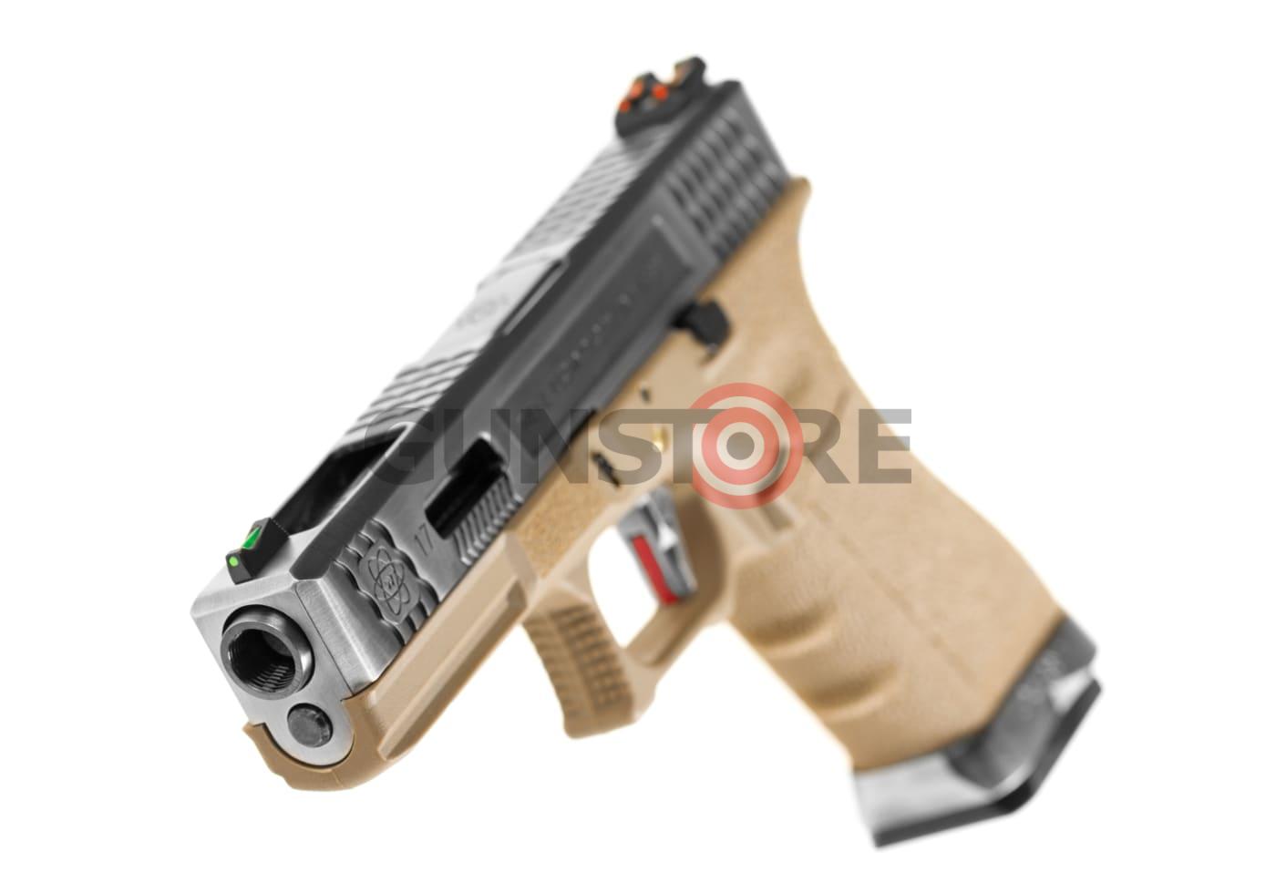 Fotografia: G-Force 17 SV Silver Barrel Metal Version GBB