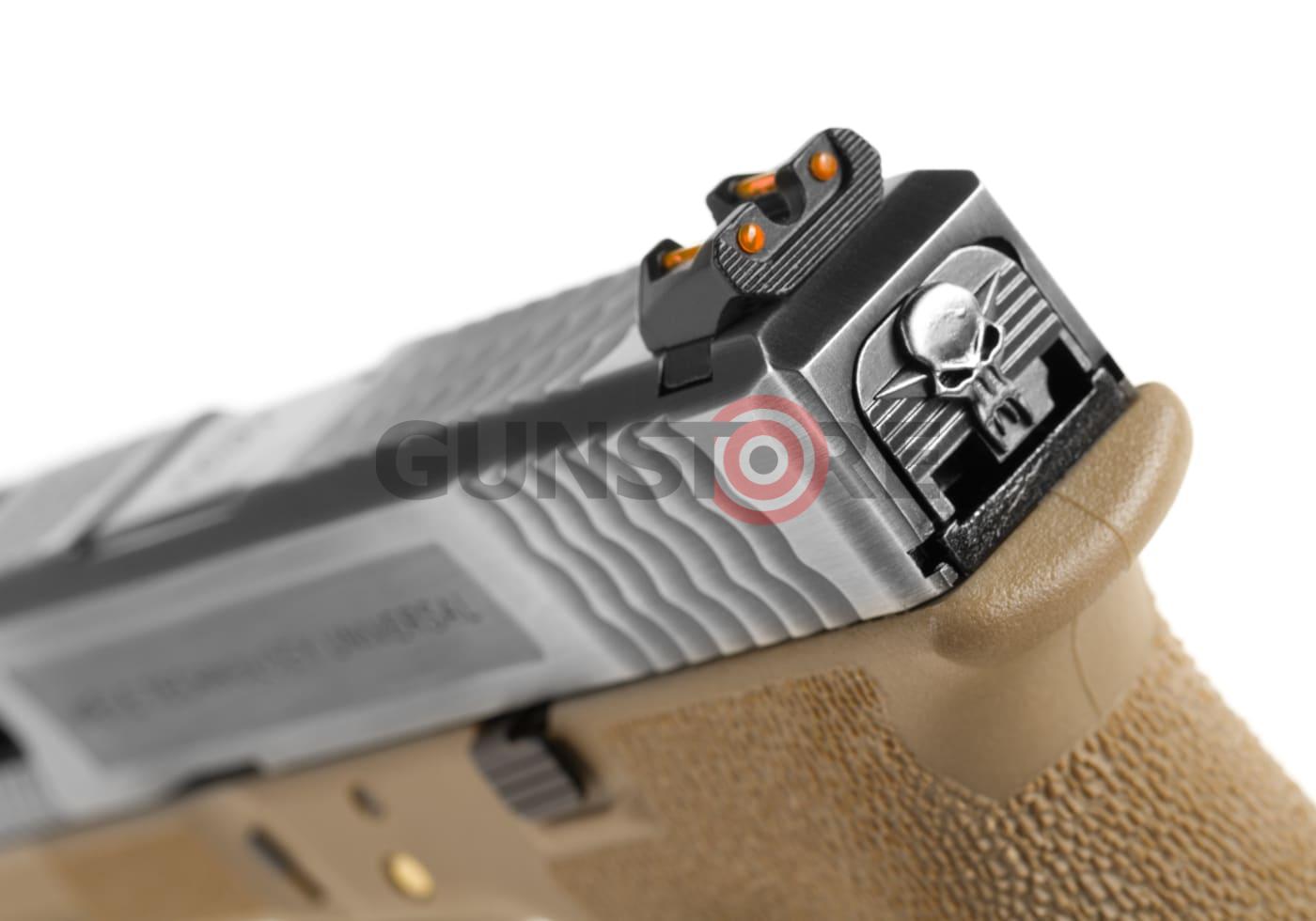 Fotografia: G-Force 17 SV Silver Barrel Metal Version GBB