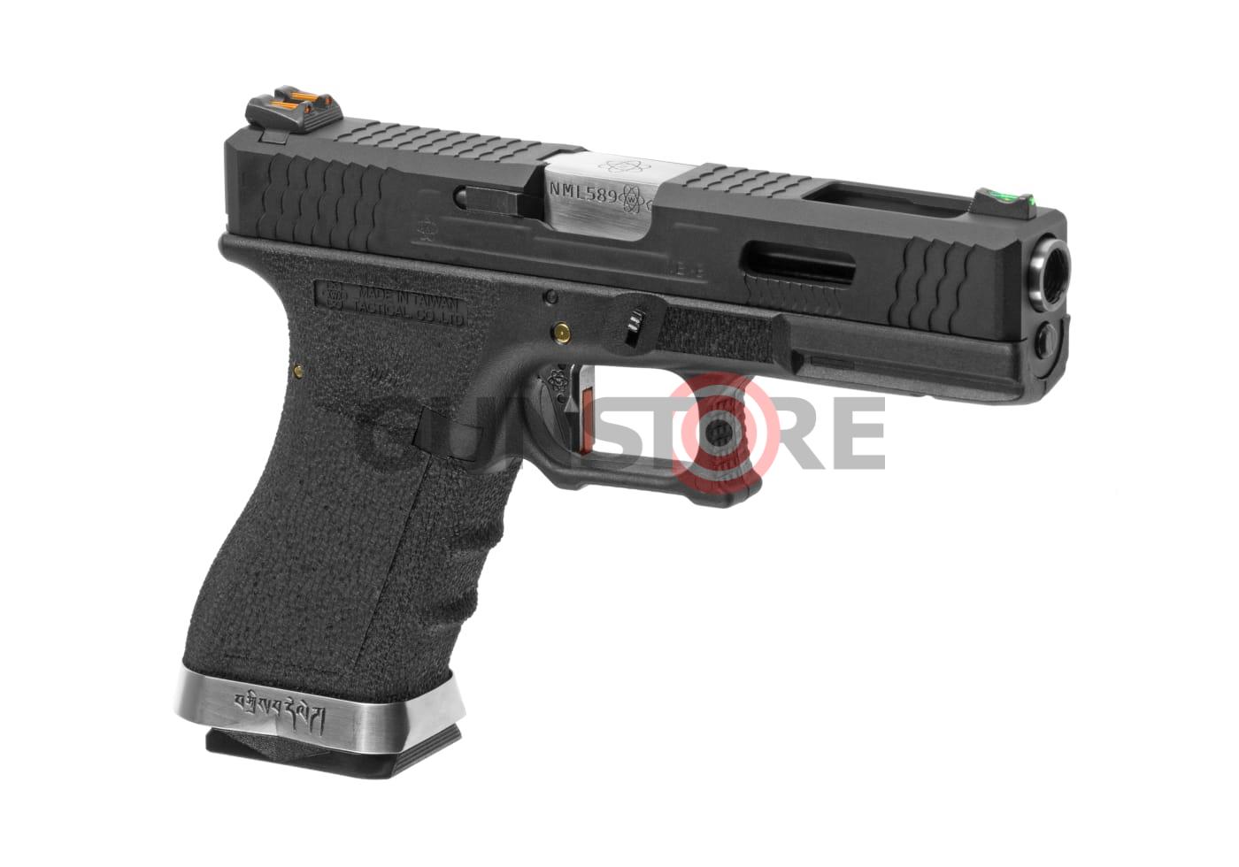 G-Force 18C BK Silver Barrel Metal Version GBB