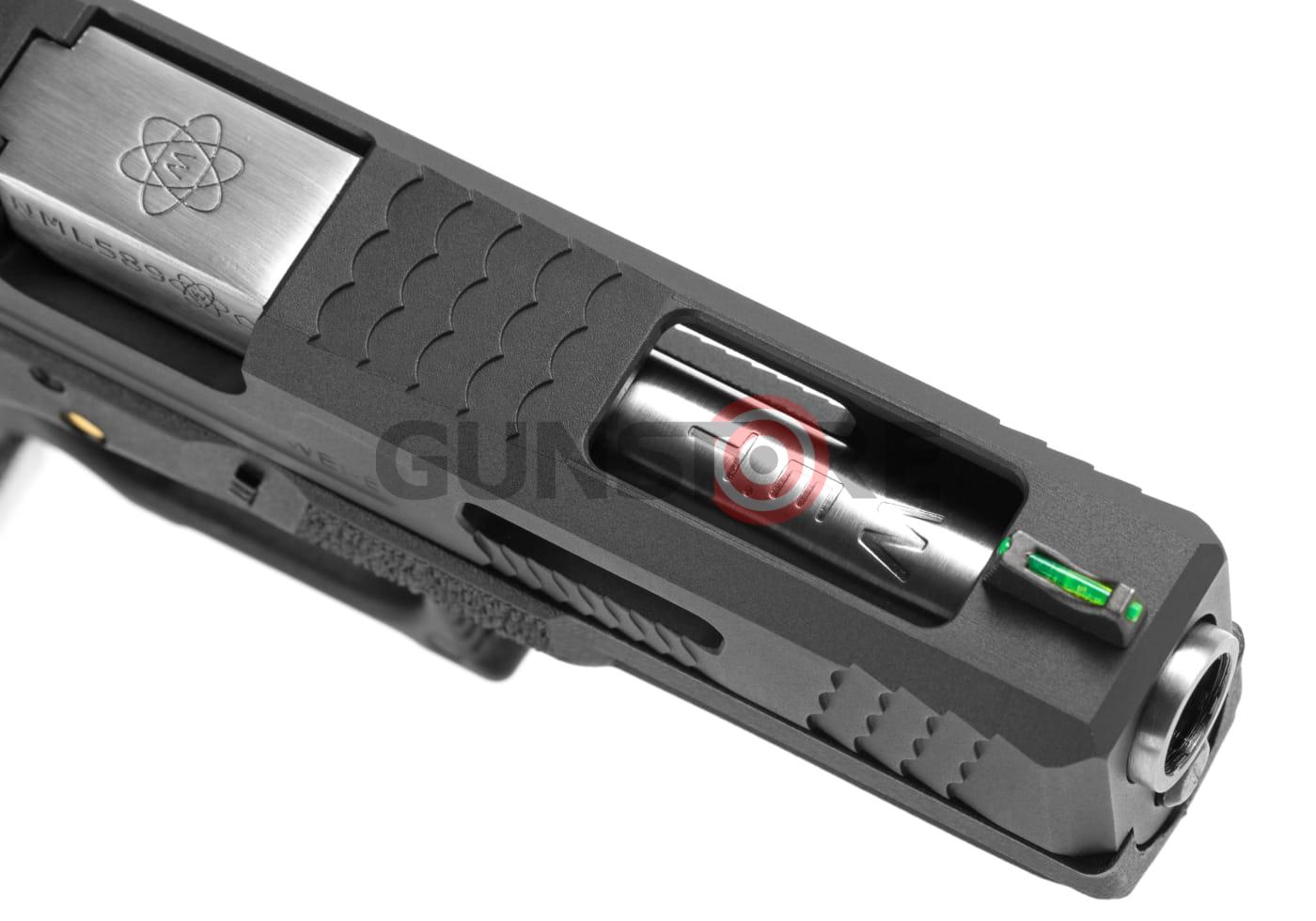 Fotografia: G-Force 18C BK Silver Barrel Metal Version GBB