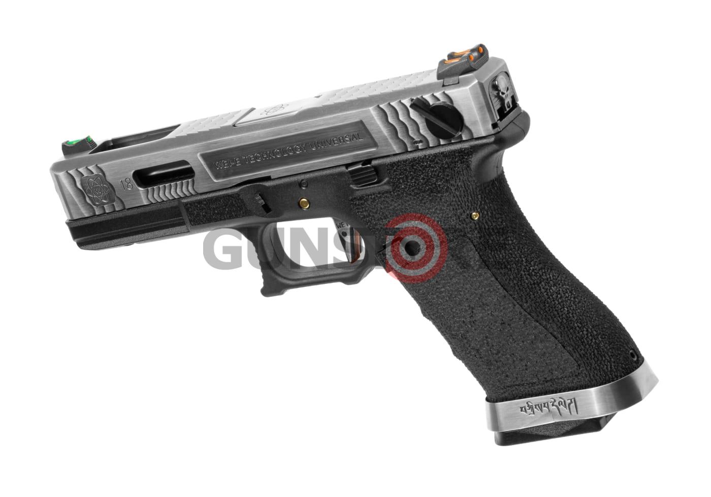 Fotografia: G-Force 18C SV Silver Barrel Metal Version GBB