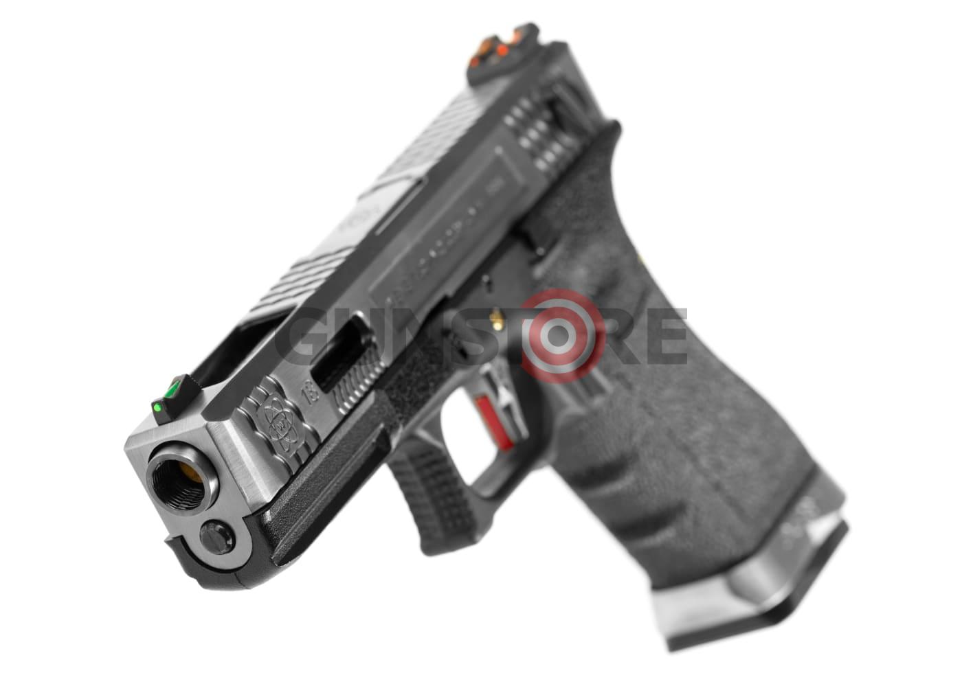 Fotografia: G-Force 18C SV Silver Barrel Metal Version GBB