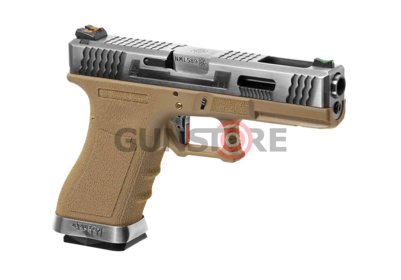 G-Force 18C SV Silver Barrel Metal Version GBB