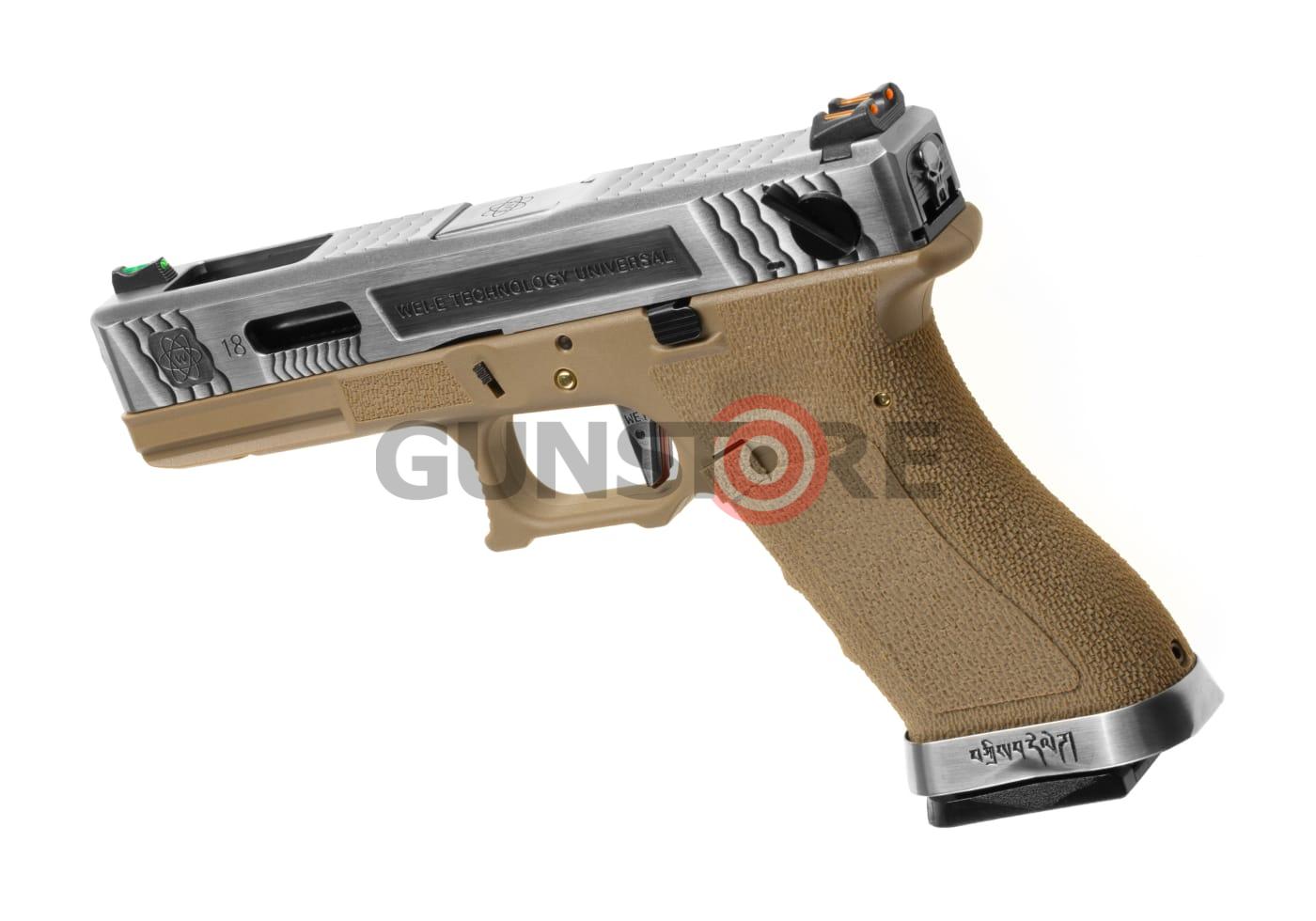 Fotografia: G-Force 18C SV Silver Barrel Metal Version GBB