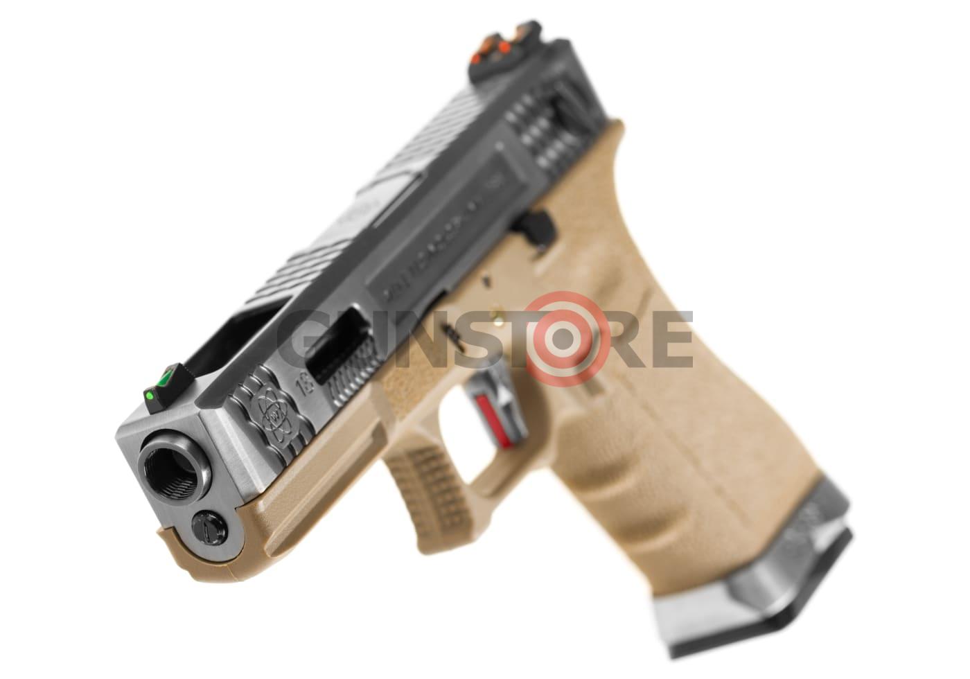 Fotografia: G-Force 18C SV Silver Barrel Metal Version GBB