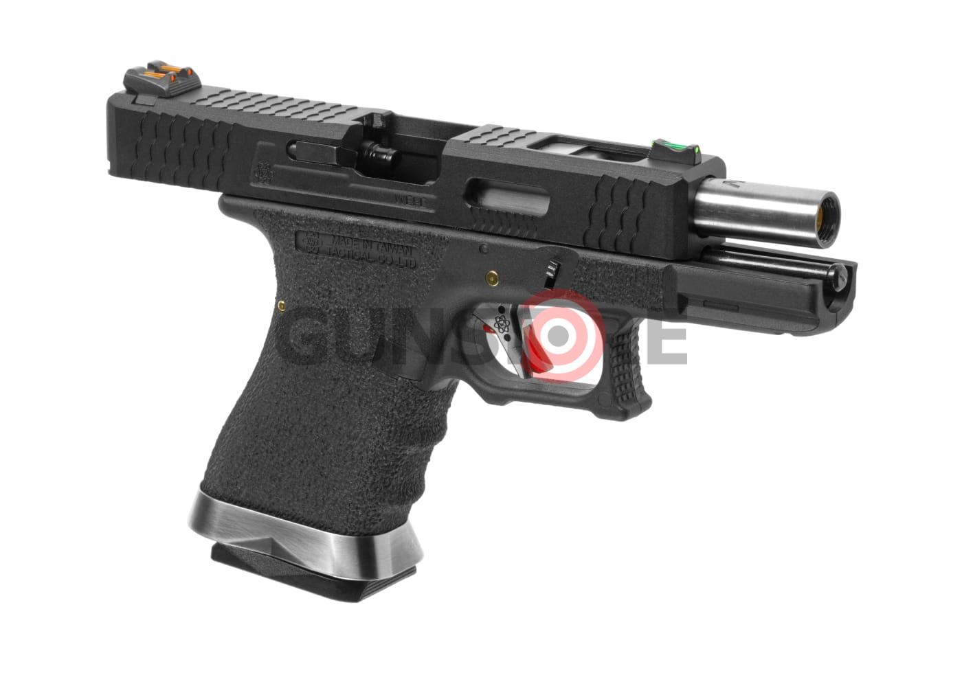 Fotografia: G-Force 19 BK Silver Barrel Metal Version GBB