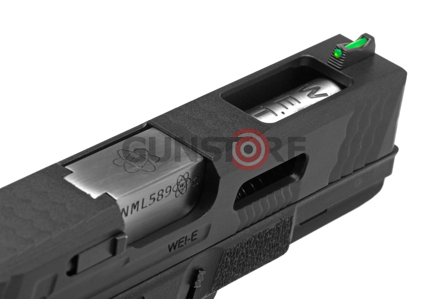 Fotografia: G-Force 19 BK Silver Barrel Metal Version GBB