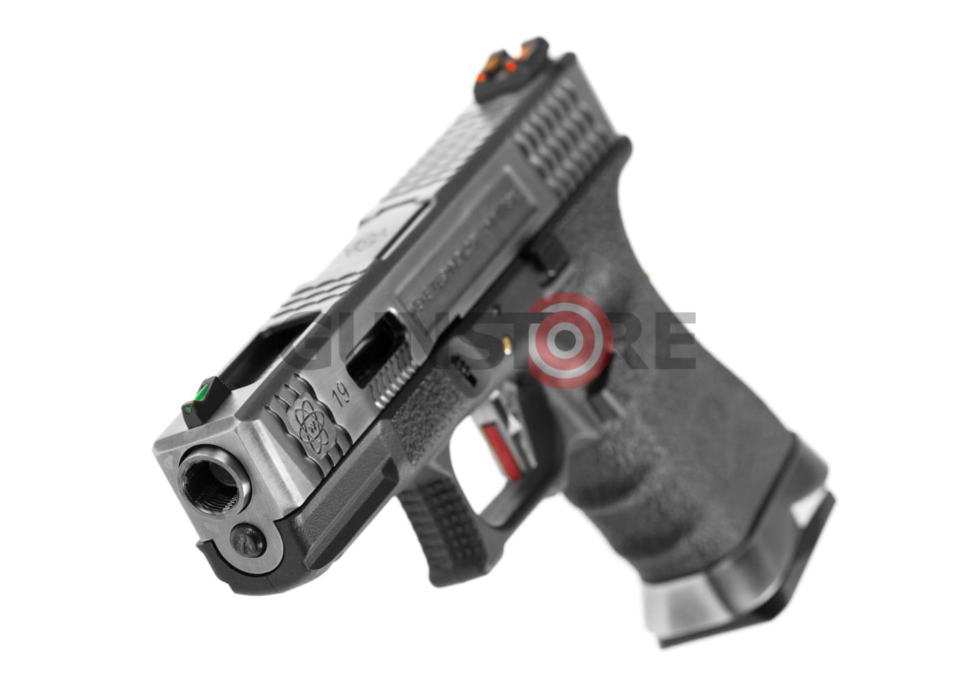 Fotografia: G-Force 19 SV Silver Barrel Metal Version GBB