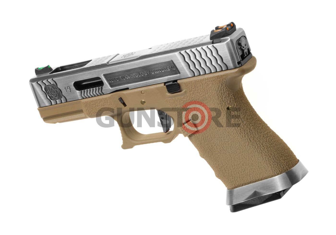 Fotografia: G-Force 19 SV Silver Barrel Metal Version GBB