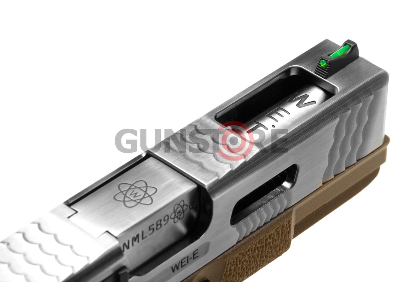 Fotografia: G-Force 19 SV Silver Barrel Metal Version GBB