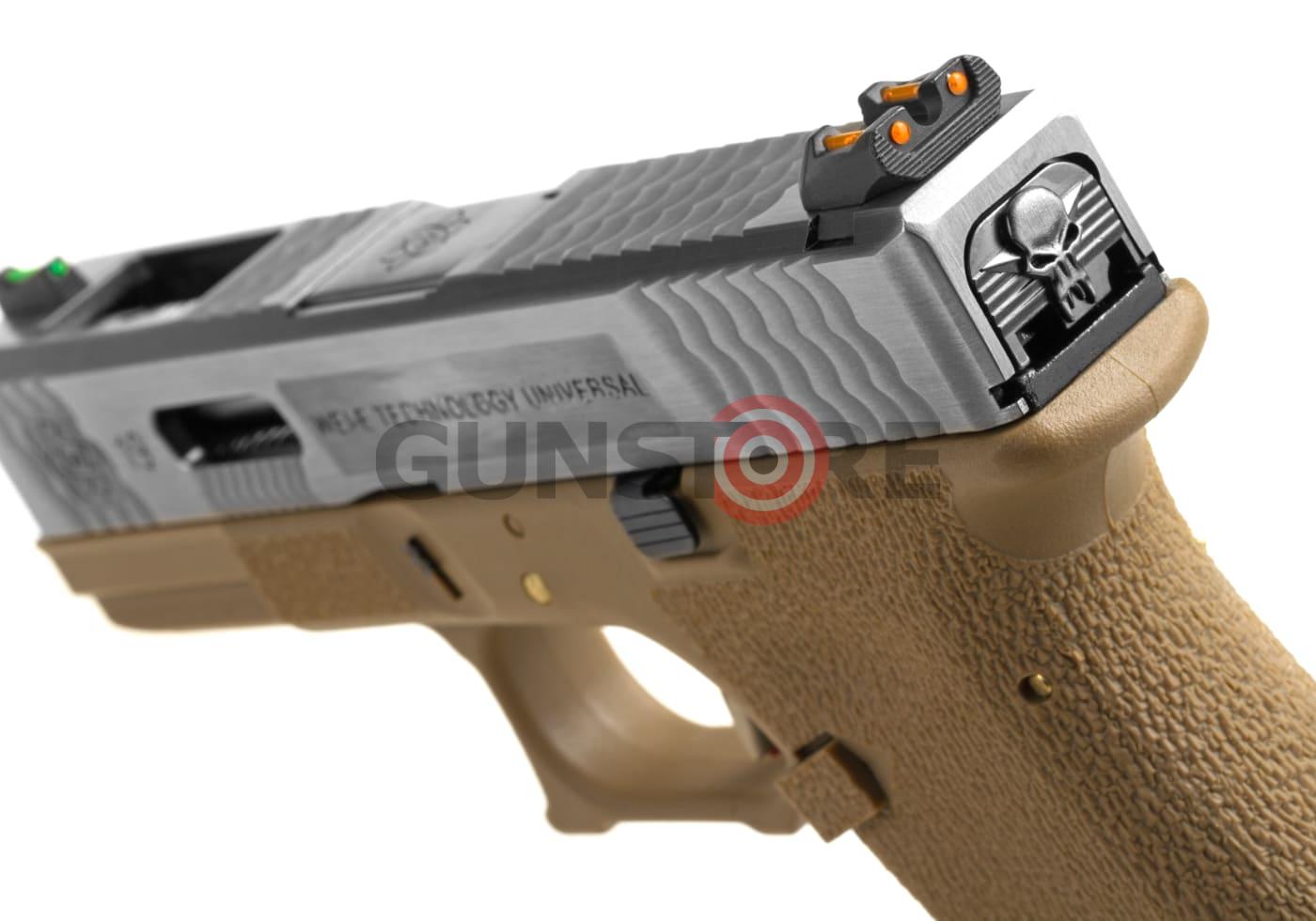 Fotografia: G-Force 19 SV Silver Barrel Metal Version GBB