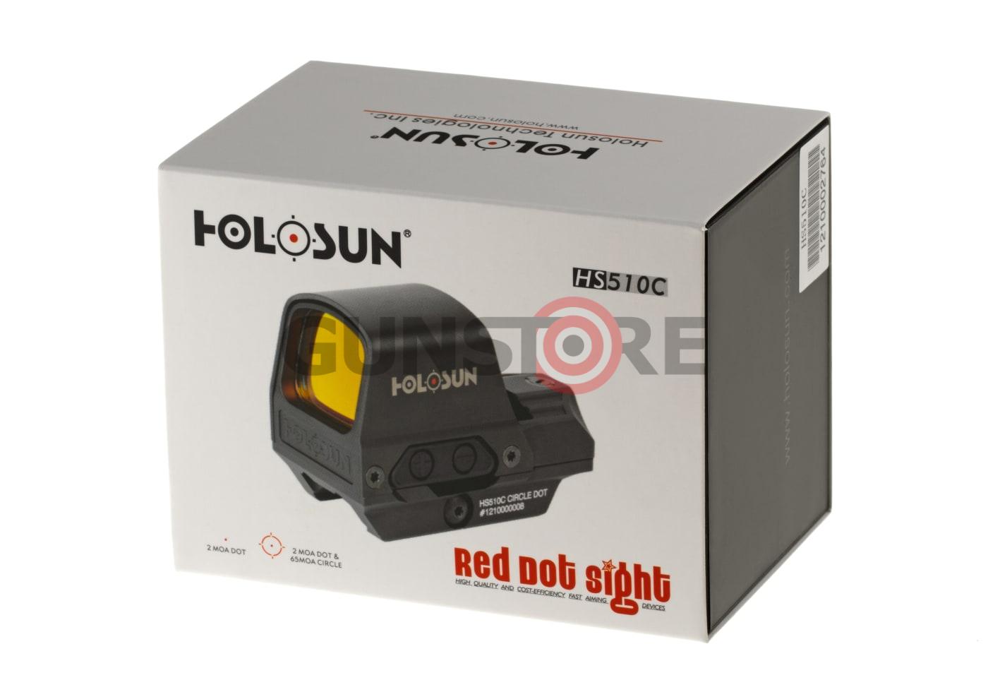 Fotografia: HS510C Solar Red Circle Dot Sight