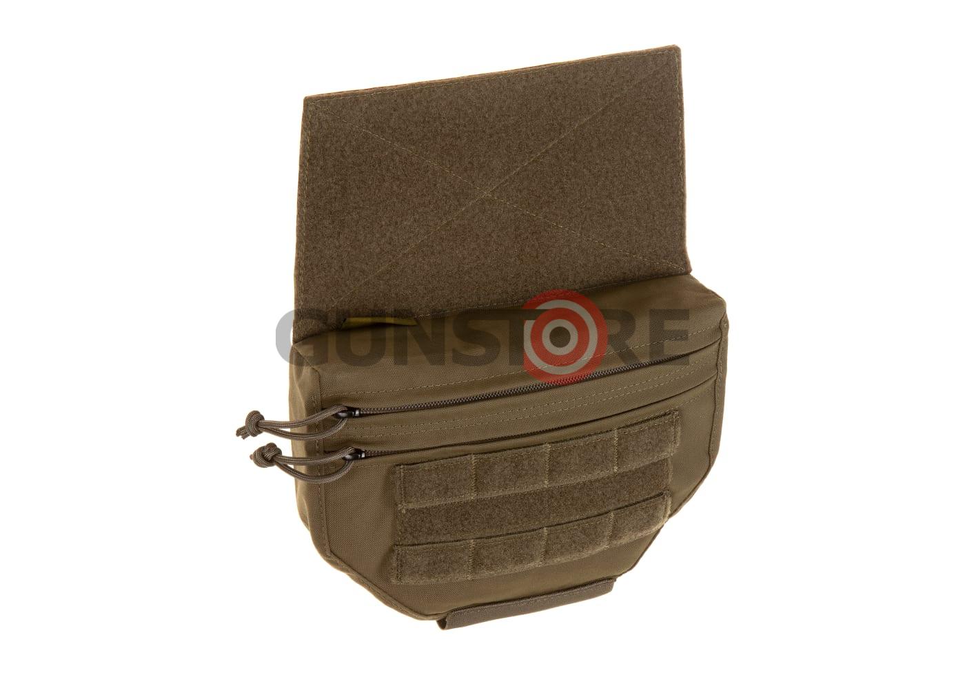 Drop Down Velcro Utility Pouch Ranger Green