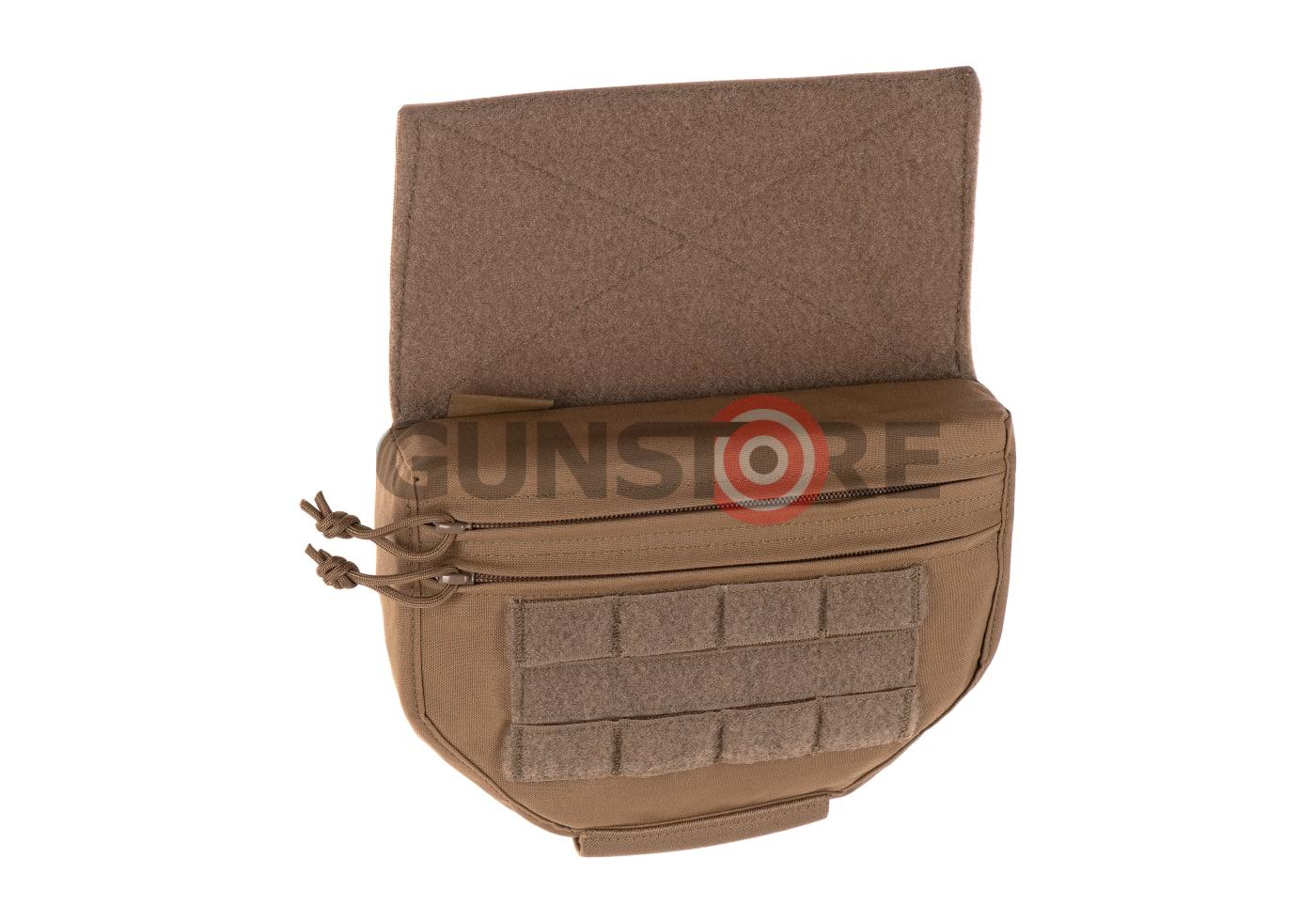 Drop Down Velcro Utility Pouch Coyote