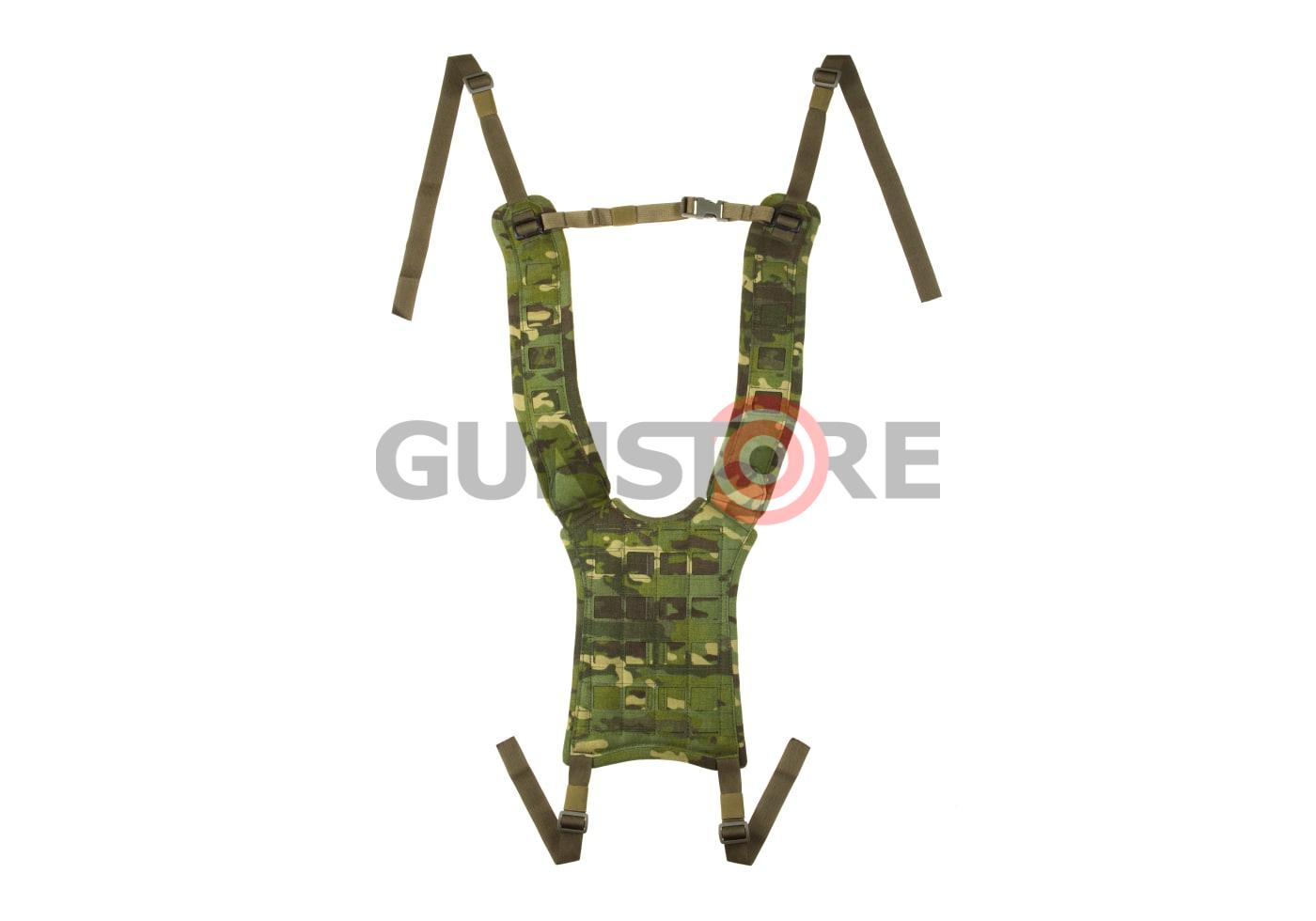 4-Point H-Harness Multicam Tropic