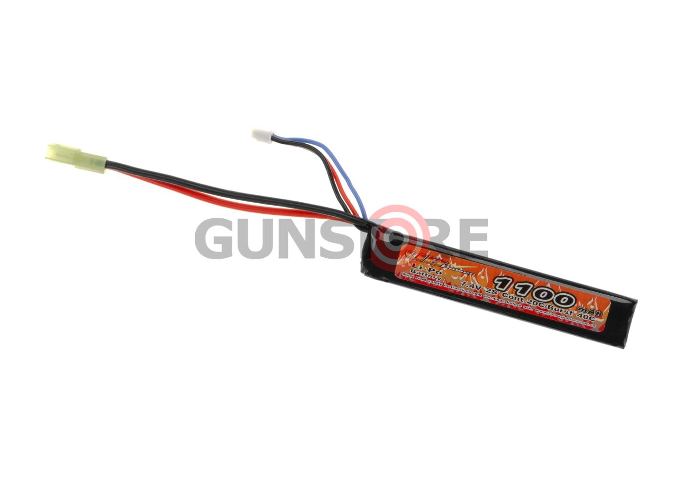 Fotografia: Lipo 7.4V 1100mAh 20C Stock Tube Type