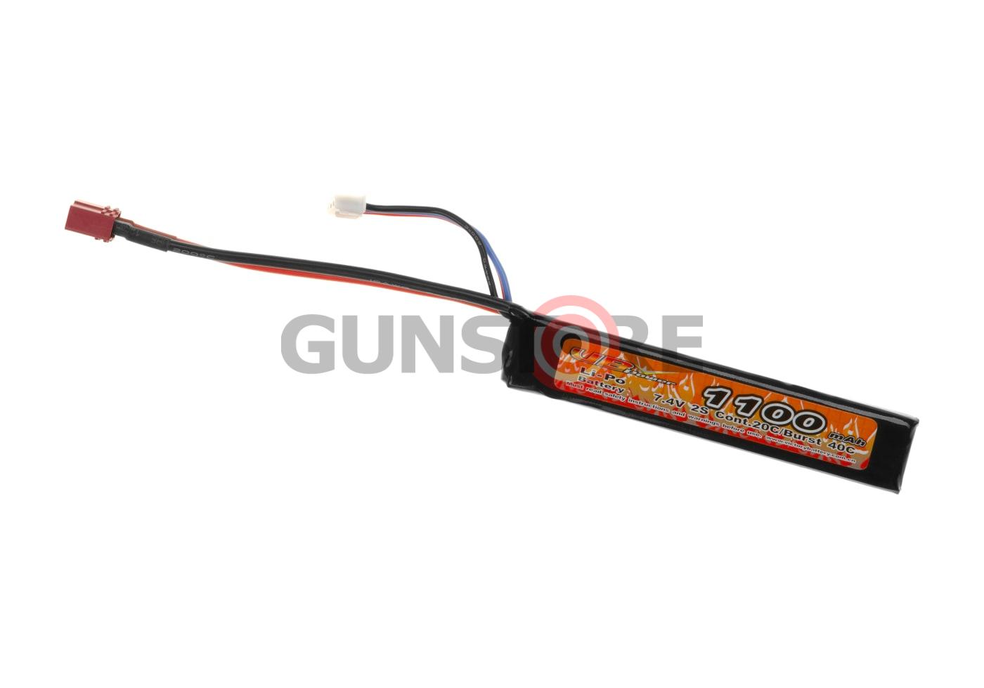 Fotografia: Lipo 7.4V 1100mAh 20C Stock Tube Type T-Plug
