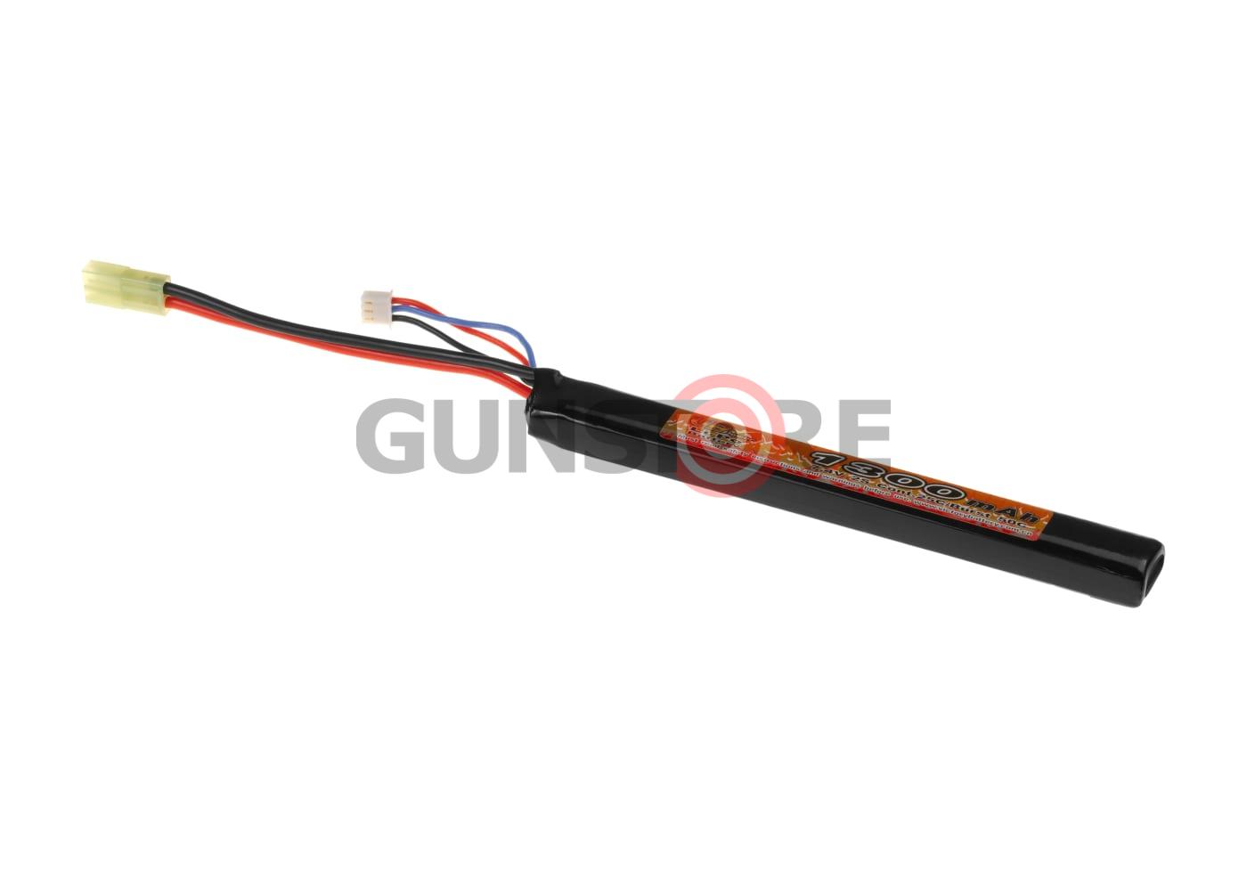 Lipo 7.4V 1300mAh 25C AK Type