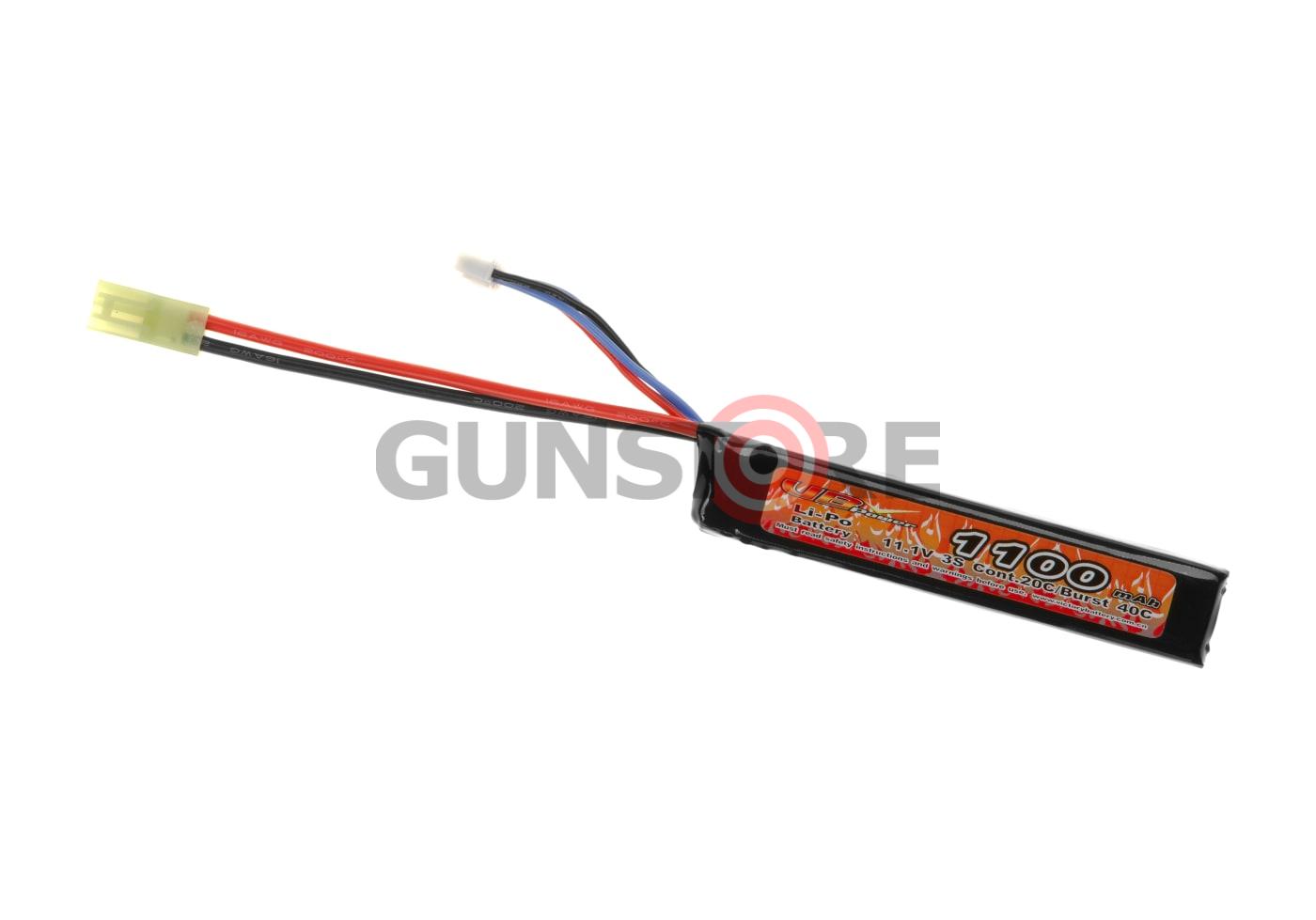 Fotografia: Lipo 11.1V 1100mAh 20C Stock Tube Type