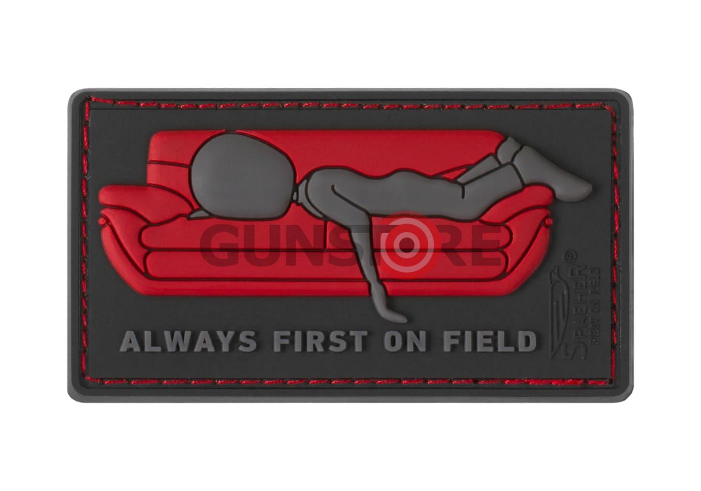 Always First on Couch Rubber Patch