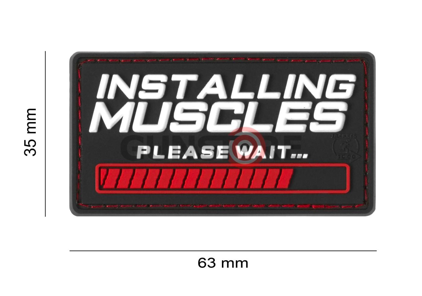 Fotografia: Installing Muscles Rubber Patch