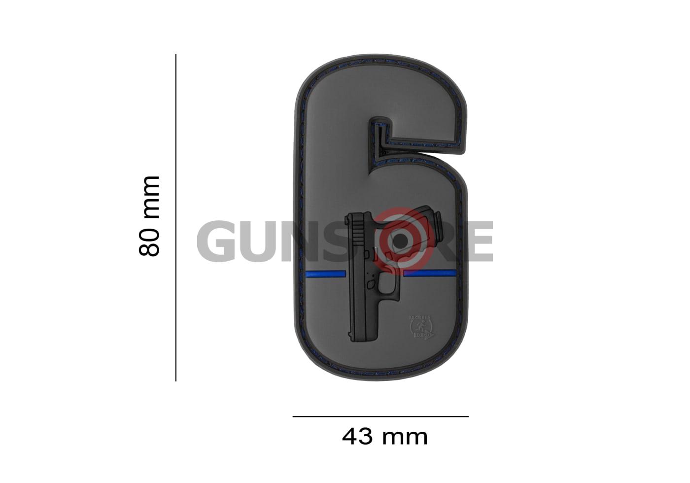 Fotografia: Watch your Six Rubber Patch