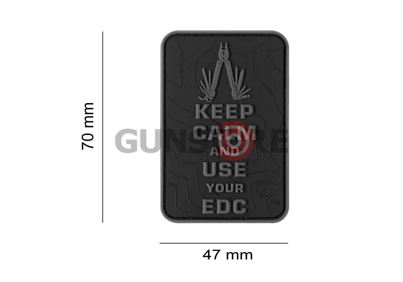 Fotografia: Keep Calm EDC Rubber Patch