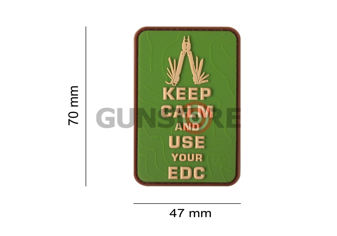 Fotografia: Keep Calm EDC Rubber Patch