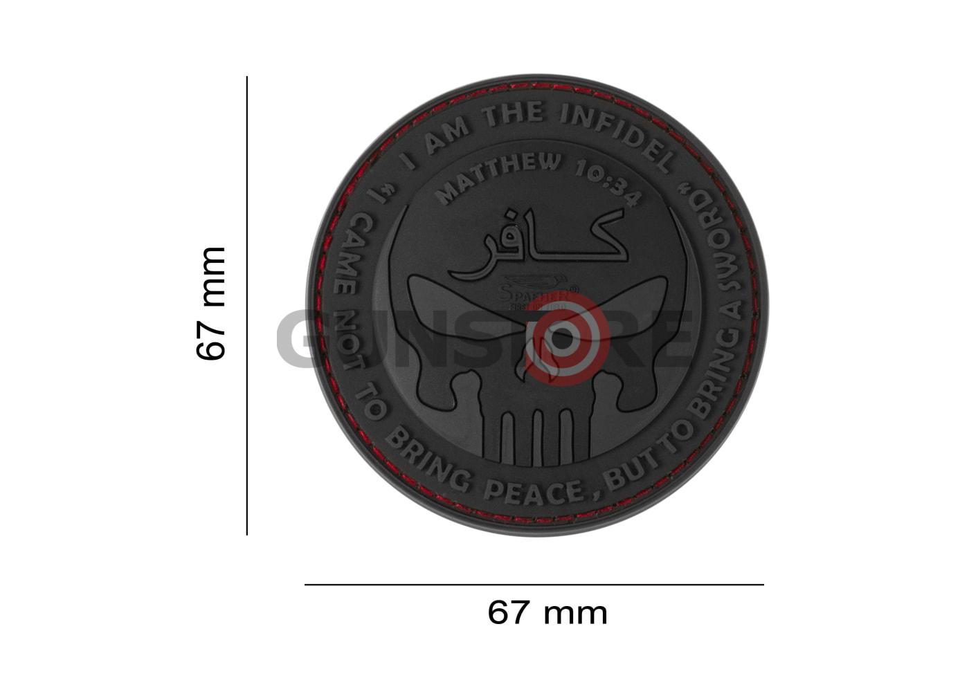 Fotografia: The Infidel Punisher Rubber Patch