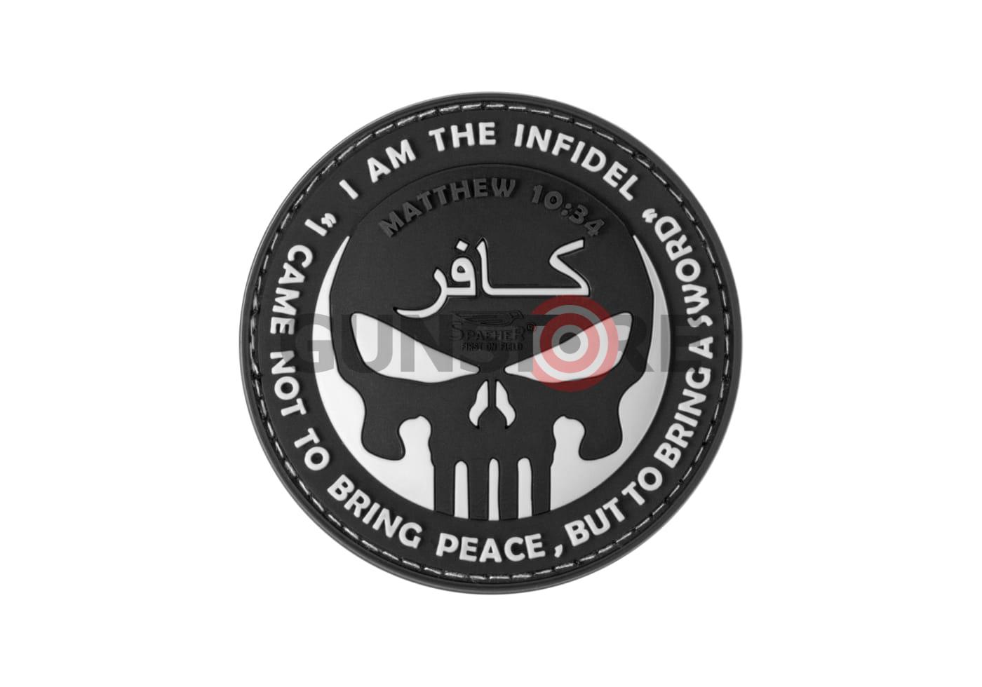 The Infidel Punisher Rubber Patch Multicolor