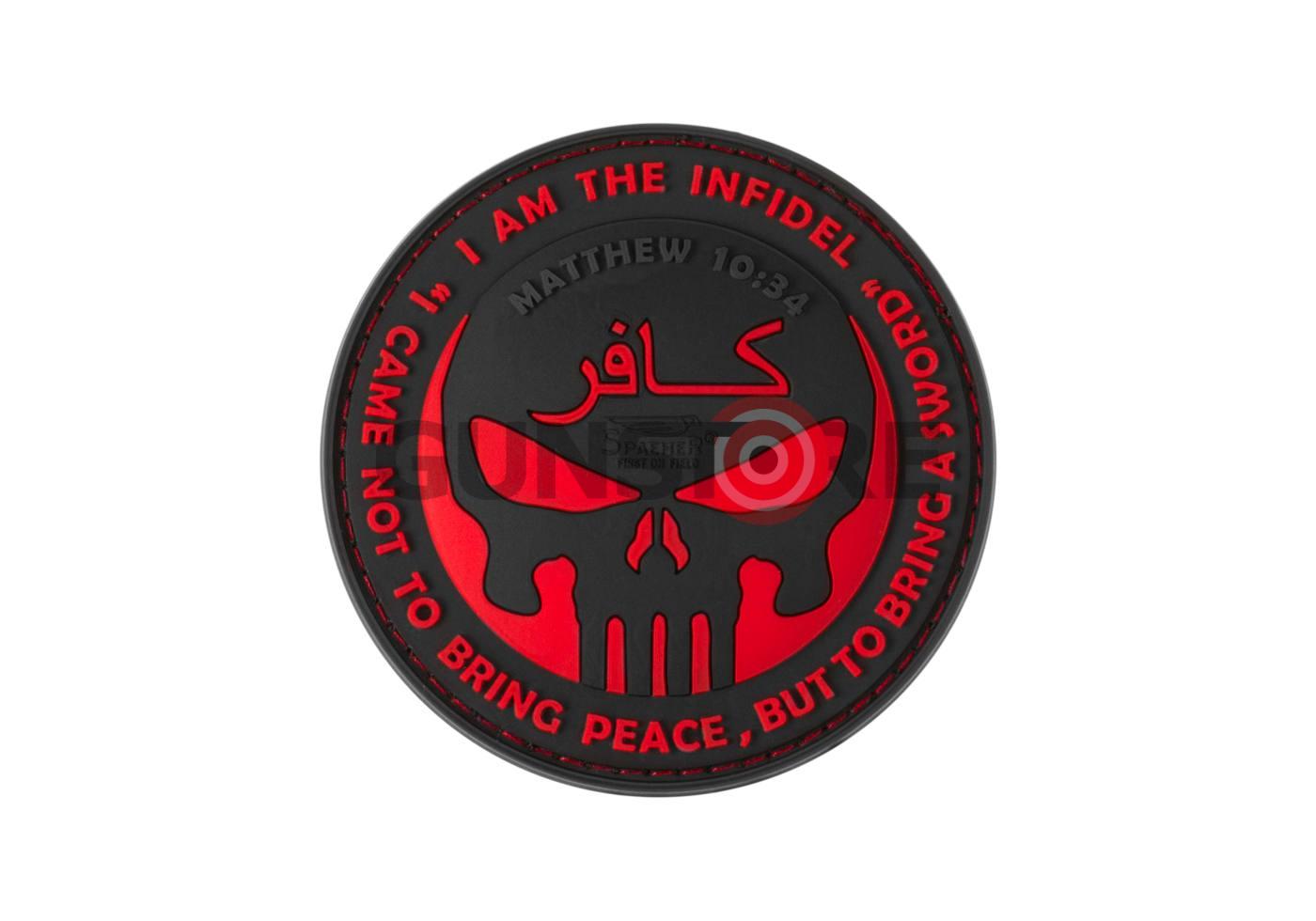 The Infidel Punisher Rubber Patch Blackmedic