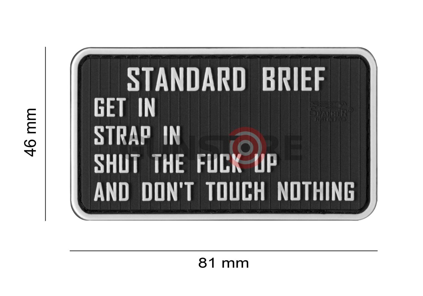 Fotografia: Standardbriefing Rubber Patch