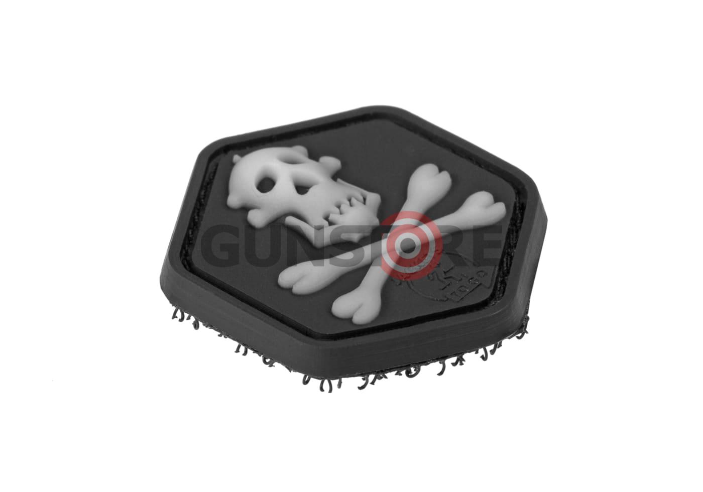 Fotografia: Gorilla Hunter Skull Cat Eye Rubber Patch