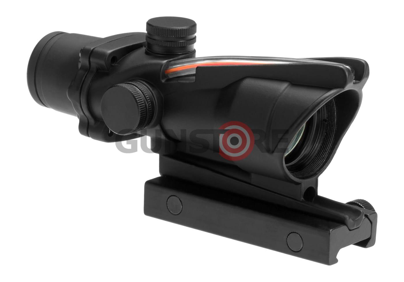 1x32C Red Dot Fiber Black